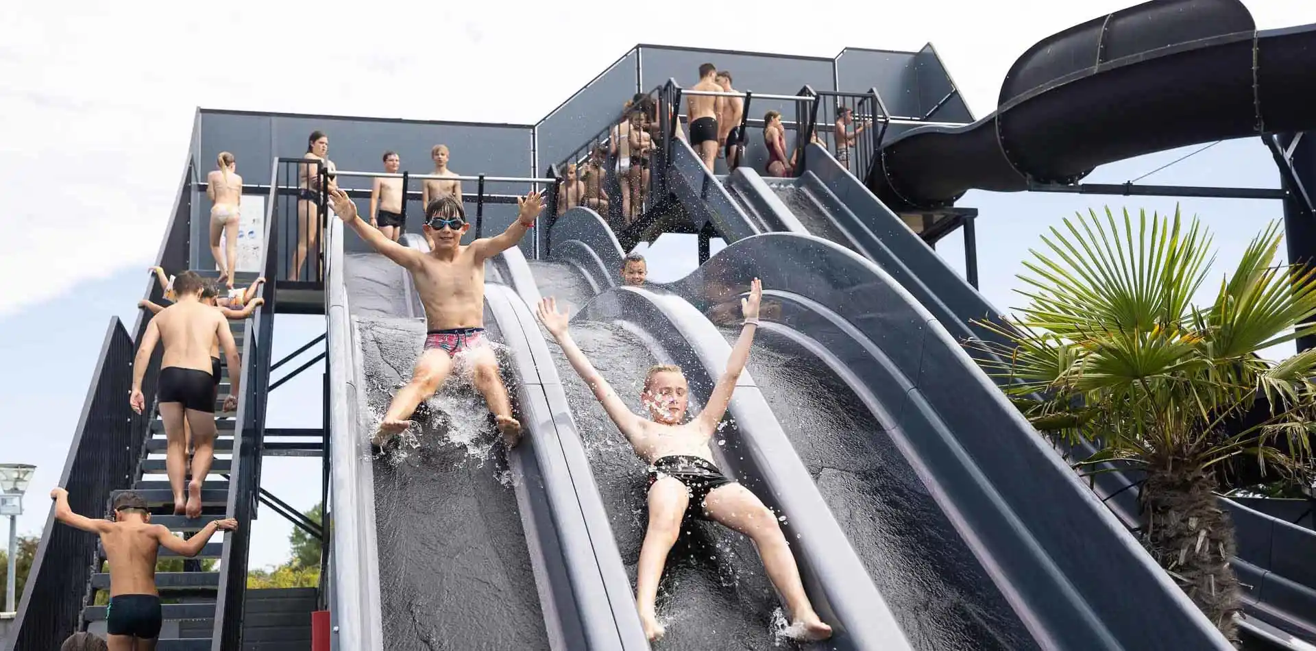 Camping avec parc aquatique sur la côte d’Opale à Merlimont